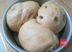 葡萄干手撕面包的做法图解15