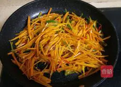 炒南瓜的做法图解4