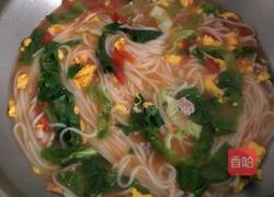 西红柿鸡蛋米线的做法图解6