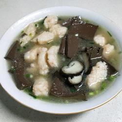 虾滑鸭血汤的做法[图]
