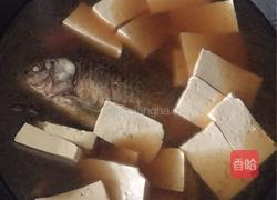 鲫鱼炖豆腐粉条的做法图解6