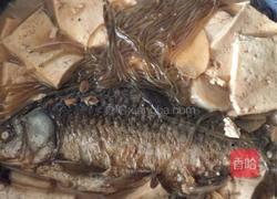 鲫鱼炖豆腐粉条的做法图解7