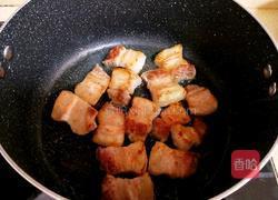 茭白红烧肉(无油版)的做法图解4