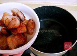 茭白红烧肉(无油版)的做法图解5