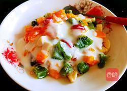 酸奶水果捞(减脂晚餐）的做法图解12