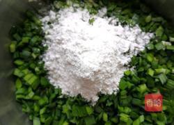 韭菜豆腐饼的做法图解6