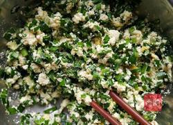 韭菜豆腐饼的做法图解12