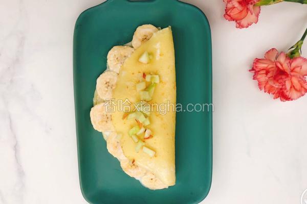 香蕉可丽饼