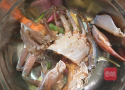 虾蟹海鲜粥的做法图解3