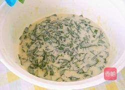 油麦菜鸡蛋煎饼的做法图解5