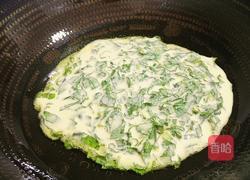 油麦菜鸡蛋煎饼的做法图解7