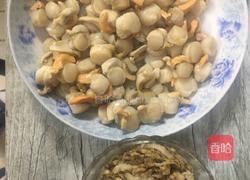 炒扇贝肉的做法图解1