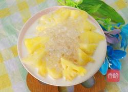 菠萝奶香西米露的做法图解13