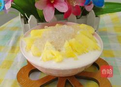 菠萝奶香西米露的做法图解11