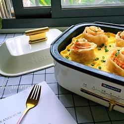 抱蛋玫瑰花饺的做法[图]