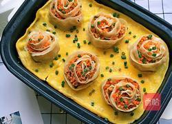 抱蛋玫瑰花饺的做法图解1