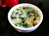 菠菜大米粥(宝宝辅食）的做法[图]