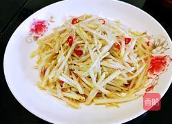 炝拌苤蓝(减脂菜）的做法图解9