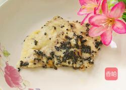 黑芝麻鸡蛋煎饼的做法图解11