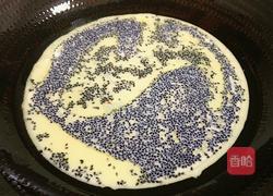 黑芝麻鸡蛋煎饼的做法图解7