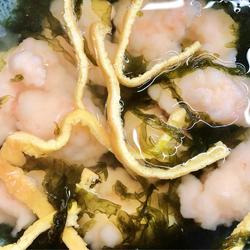 鲜掉眉毛的低脂虾丸汤的做法[图]