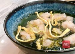 鲜掉眉毛的低脂虾丸汤的做法图解9