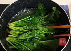 菠菜拌花生的做法图解6