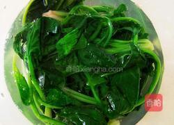 菠菜拌花生的做法图解8