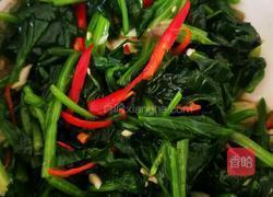 菠菜拌花生的做法图解14