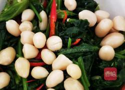 菠菜拌花生的做法图解15