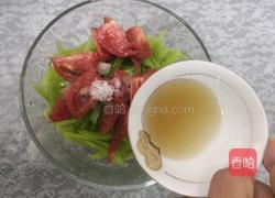 西红柿拌莴笋的做法图解7