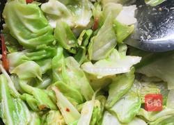 包菜炒豆皮的做法图解8