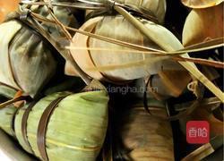 竹筒粽子、肉粽子的做法图解13