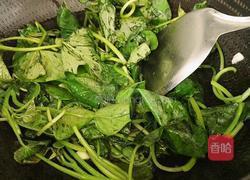 清炒地瓜叶的做法图解6