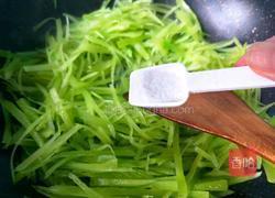 夏日清爽轻食#脆爽莴苣丝的做法图解8