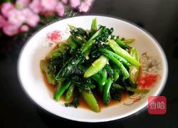 耗油菜苔的做法图解12