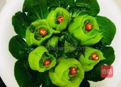 白灼青菜的做法图解4