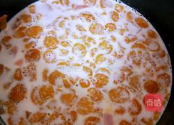 木瓜炖牛奶谷物(月子餐）的做法图解11