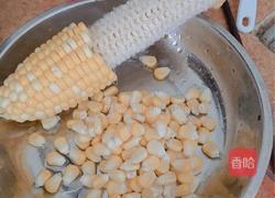 菲菜玉米饼的做法图解1