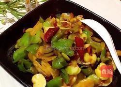 微辣蚕豆米的做法图解10