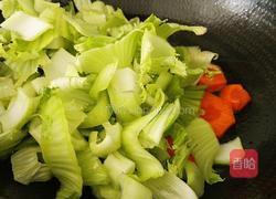 胡萝卜炒芥菜的做法图解6