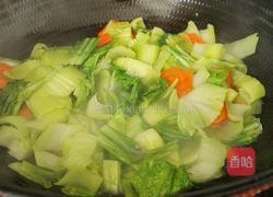 胡萝卜炒芥菜的做法图解11