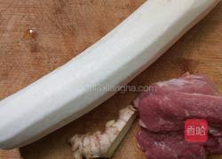 萝卜瘦肉馅饼的做法图解1