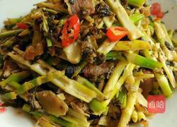 野竹笋炒肉的做法图解7