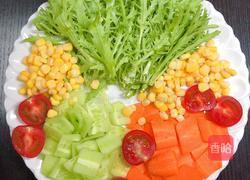 多彩意面蔬菜沙拉 #夏日清爽轻食菜# 的做法图解5