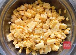 甜玉米鹰嘴豆糊的做法图解3