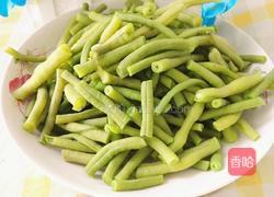 豆角炒生菜的做法图解4