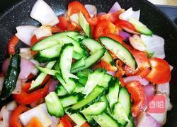 甜椒炒鸡蛋#减脂轻食菜#的做法图解12