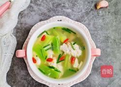 丝瓜豆腐汤的做法图解7