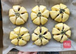 花朵豆沙面包的做法图解15